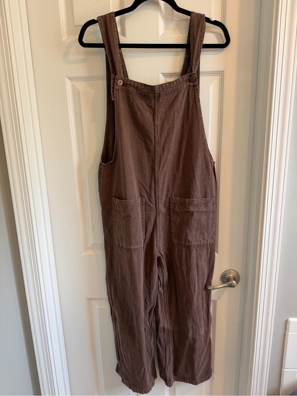 TALULAH Brown Women's Cotton Overalls - Picture 1 of 5